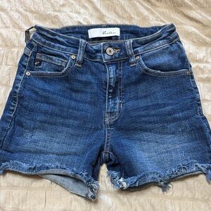 KanCan Blue Denim Women Shorts Size Small